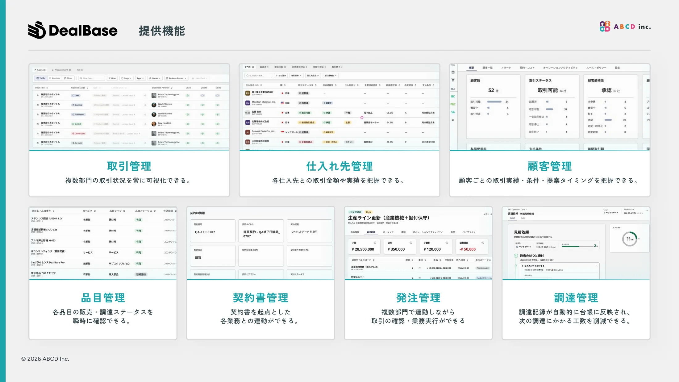 ABCD株式会社 会社紹介資料 20ページ目